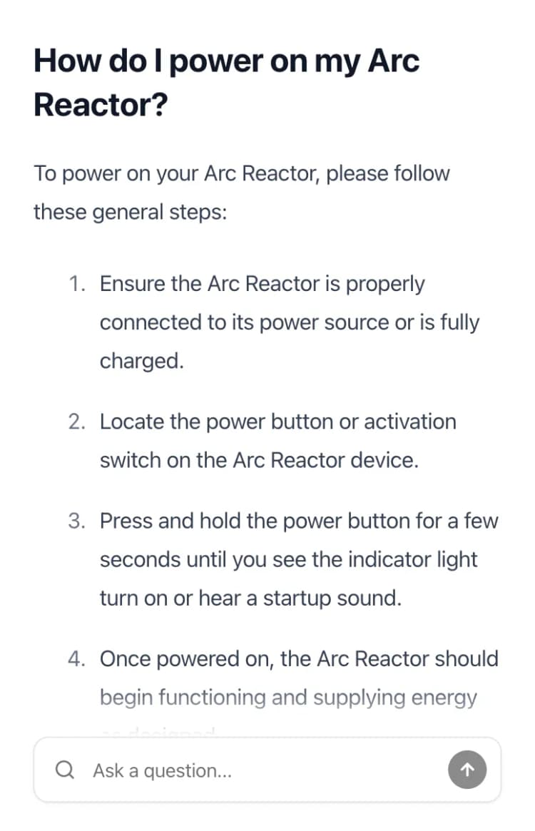 AI chat that actually understands your docs